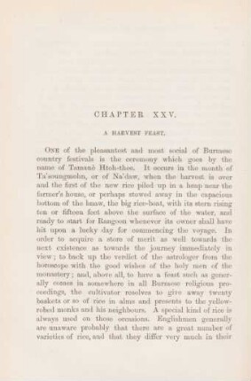 Chapter XXV. A harvest feast