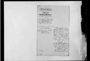 Stellen und Personal (1891-1899)