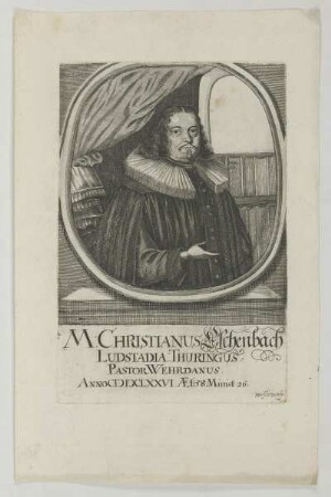 Bildnis des Christianus Eschenbach