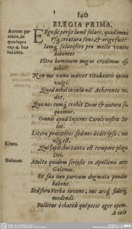 ELEGIA PRIMA.