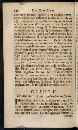 198-268, Caput II.