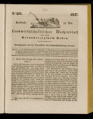 No 20. 1837. 19. Mai