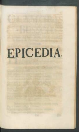Epicedia