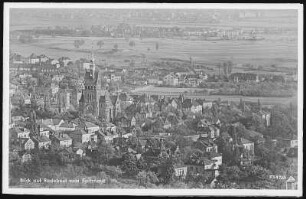 Radebeul. Blick vom Spitzhaus auf Radebeul