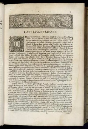 Caio Giulio Cesare.