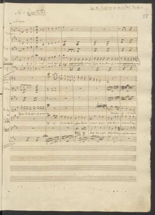 No. 3. Quartetto: Ei, ei, ei, wozu alles dies Geschrei