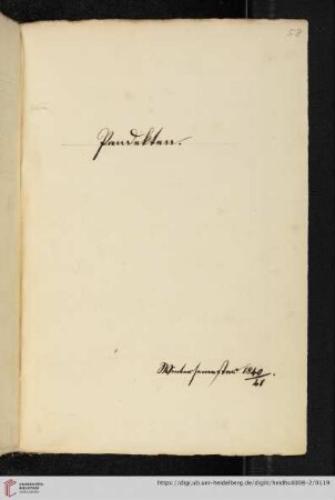Pandekten (Wintersemester 1840/41)