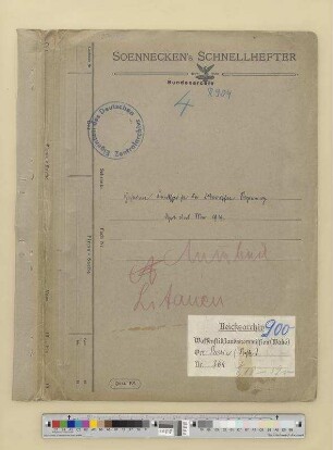 Geheime Funksprüche der litauischen Regierung
