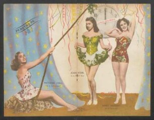 Patricia Hall, Joan Vohs, Mary Murphy - [Ilustración] : Pebetas de PBT