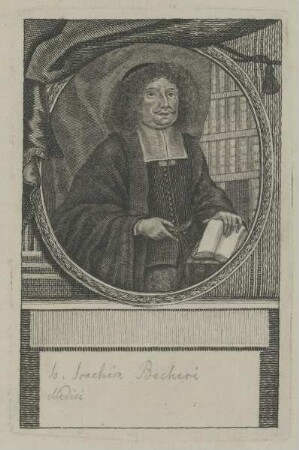 Bildnis des Johann Joachim Becheri