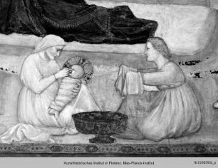 Ausmalung des Nordquerhauses : Christusszenen : Geburt Christi