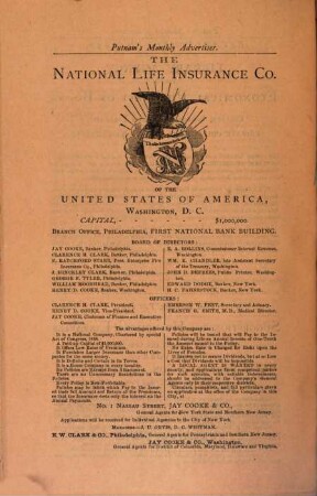 Putnam's magazine : original papers on literature, science, art and national interests, 2. 1868, Juli - Dez.