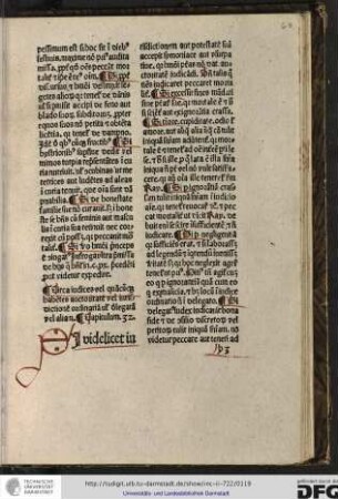Circa iudices vel quamcumque habentes auctoritatem vel iurisdictionem ordinariam vel delegatam vel aliam. Capitulum 32.