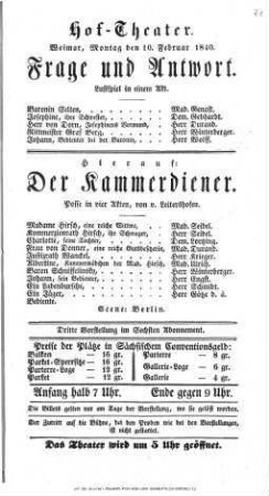 Der Kammerdiener