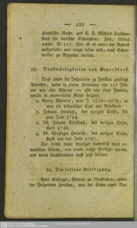 91. Denkwürdigkeiten von Beyersdorf
