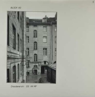 Fotografie: Dresdener Str. 125, um 1981
