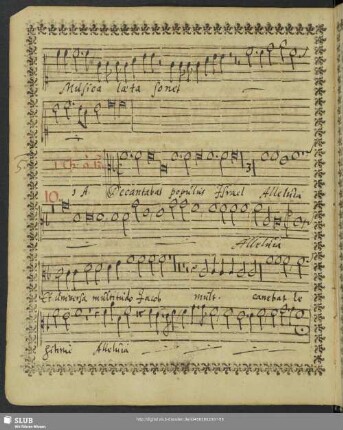 [Nikolaus Zangius]: Decantabat populus Israel