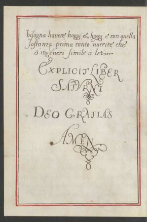 Explicit Liber Saturni