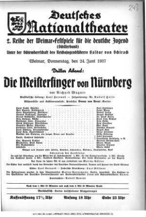 Die Meistersinger von Nürnberg