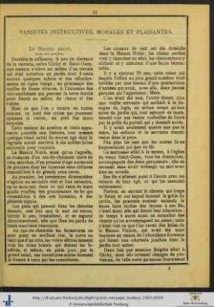 Variétés instructives, morales ou plaisantes.