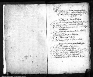 Großer Ausschußtag am 7. Dezember 1664