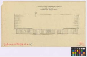Johannisberg ([Landkreis Habelschwerdt]): Haus Franz Ricker. Haupthaus (Seiten-Ansicht)