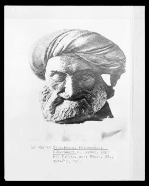 Büste eines Mannes mit Turban und Bart (Bildnis des Grafen Jacques de Lichtenberg)