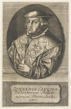 Bildnis des Johannes Langius