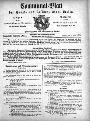 1878,14: No. 14, 7. April 1878