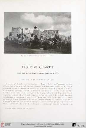Periodo quarto: L'età dell'oro dell'arte classica (480 - 306 a. C.)