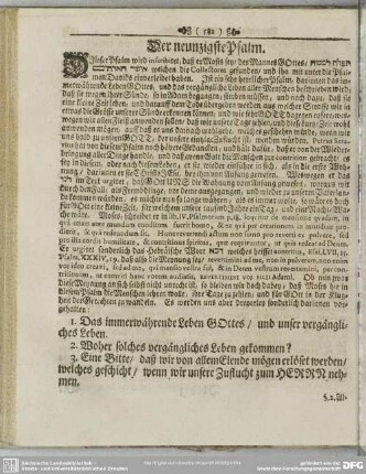 Der neunzigste Psalm