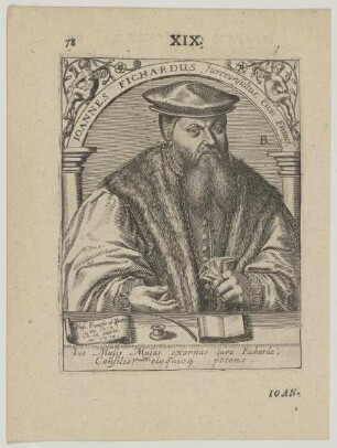 Bildnis des Ioannes Fichardus