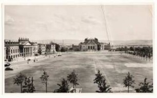 Staatstheater Kassel: Kriegszerstörung Platz
