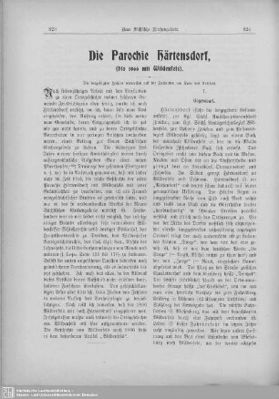 Die Parochie Härtensdorf