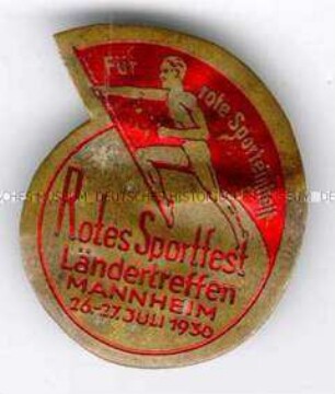 Rote Sporteinheit, Ländertreffen in Mannheim