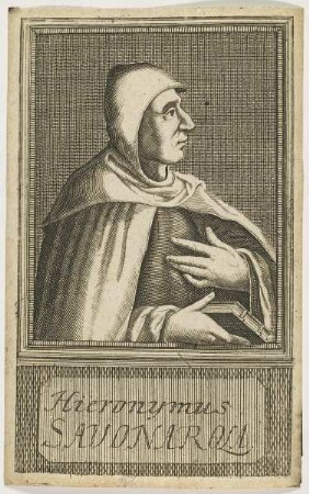 Bildnis des Hieronymus Savonarola