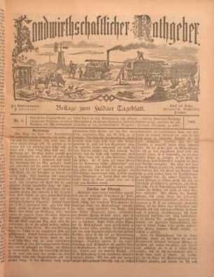 3: Beilage vom Montag, 28. Januar 1901