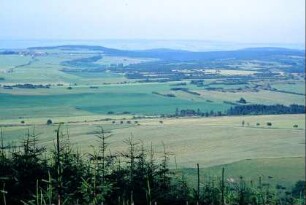 Blick auf die Hochebene Richtung Gossel