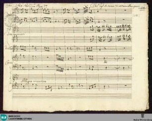 Artaserse. Excerpts - Mus. Hs. 716 : S, orch