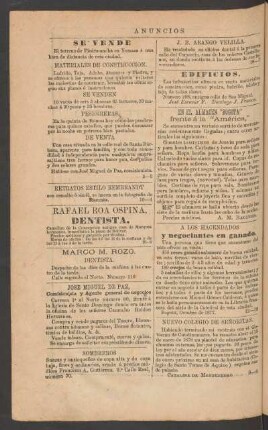 Anuncios.