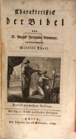 Charakteristick der Bibel, 4