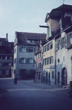 Meersburg. Vorburggasse mit Wohnhaus Nr. 9