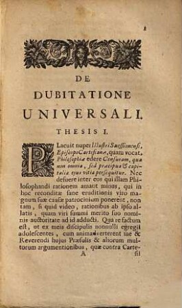 Viri Clarissimi Burcheri De Volder Med. & Phil. Doctoris, hujusque & Mathes. in Illustri Academia Lugd. Bat. Professoris ordinarii Exercitationes Academicæ, quibus Ren. Cartesii Philosophia defenditur adversus Petri Danielis Huetii Episcopi Suessionensis Censuram Philosophiæ Cartesianæ