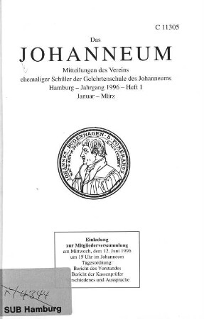 Jahrgang 1996 - Heft 1