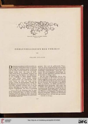 Höhlenmalereien der Vorzeit
