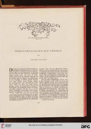 Höhlenmalereien der Vorzeit