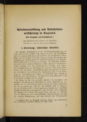 A. Einleitung: Historischer Überblick.
