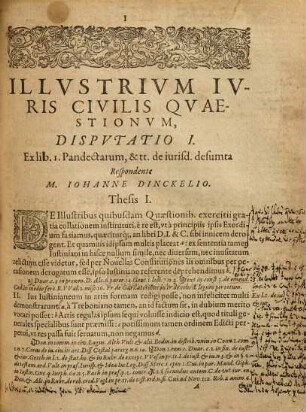 D. Leopoldi Hackelmanni ... Illvstriores Et Selectiores Qvaestiones Tam In Foro Qvam In Schola Vsvm Insignem Habentes : Ex vniverso iure Caesareo, Pontificio, Feudali & Saxonico collectae ... Ab eodem XXIIII disputationibus ... propositae