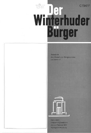 Heft 1 / 1972