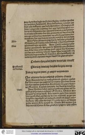 Scribere clericulis paro doctrinale novellis
